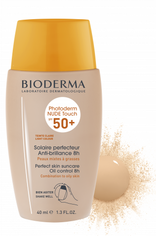bioderma photoderm nude touch spf50 claro 40 ml
