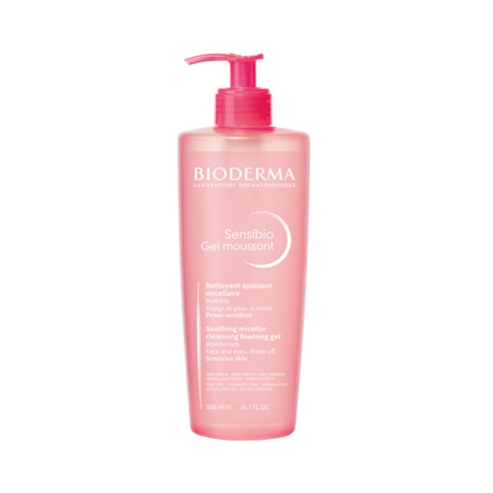 bioderma sensibio gel moussant 500 ml