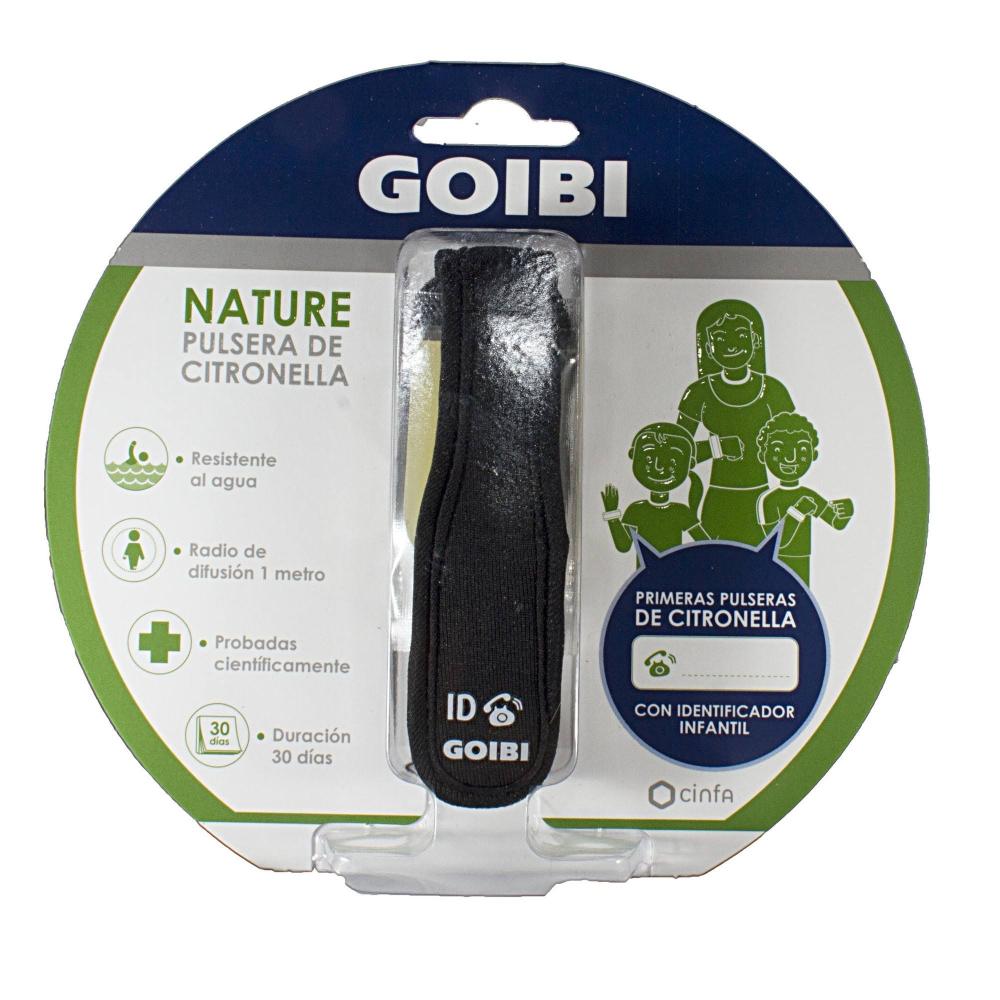 goibi nature pulsera de citronella negra