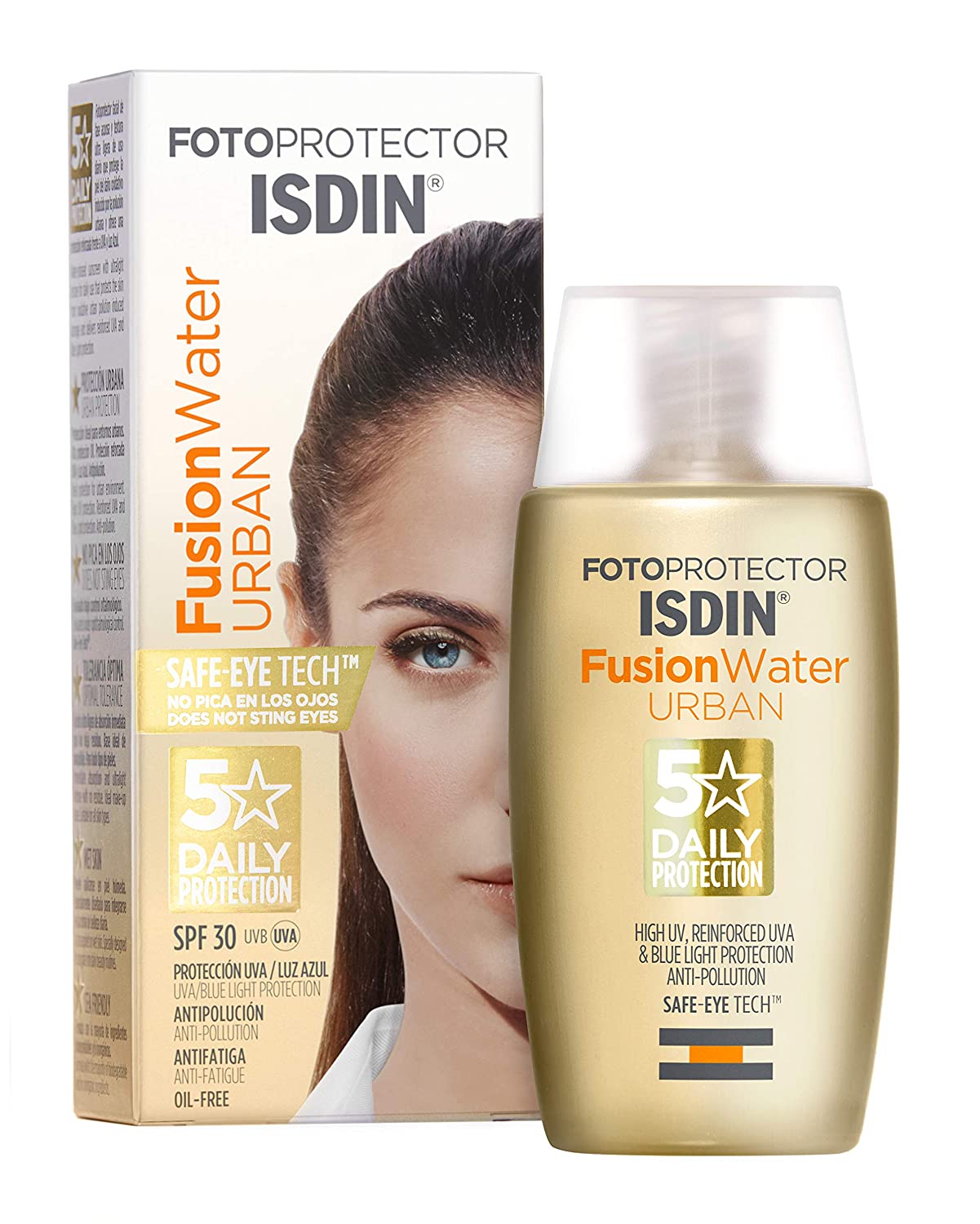 isdin fotoprotector fusion water urban 50ml