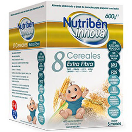 nutriben innova 8 cereales extra fibra 600 g